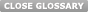 close glossary
